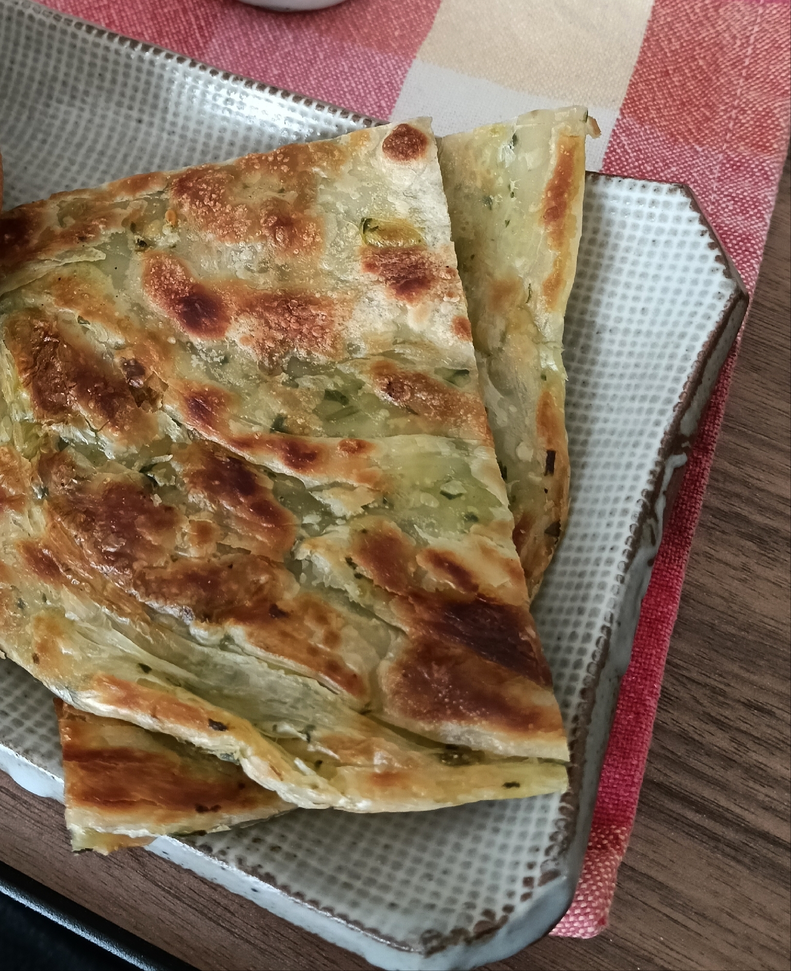 バジル入りパンケーキ