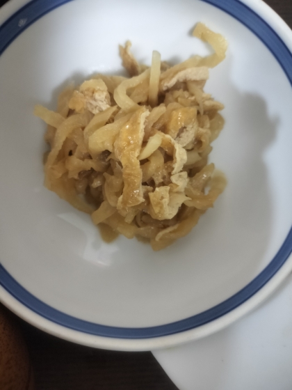 切り干し大根の煮物(レンジで作る)