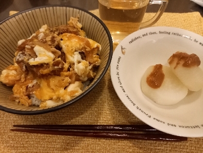 お惣菜かつ&お惣菜れんこんかつで♪お手軽かつ丼