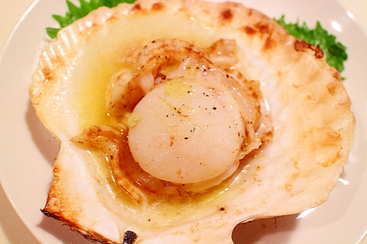 アクアパッツァ風イタリアン網焼き帆立