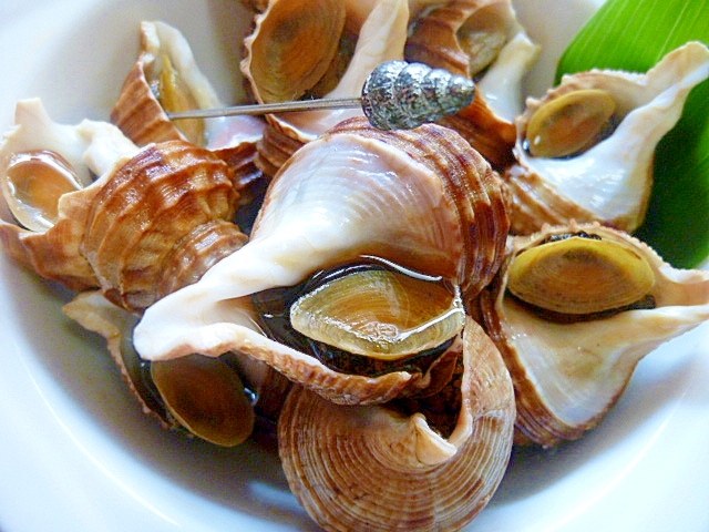 小つぶ貝の煮つけ