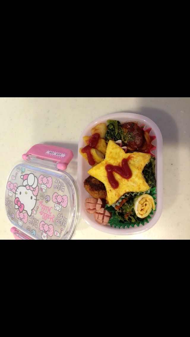 幼稚園お弁当 オムライス18 レシピ 作り方 By Mi6952 楽天レシピ