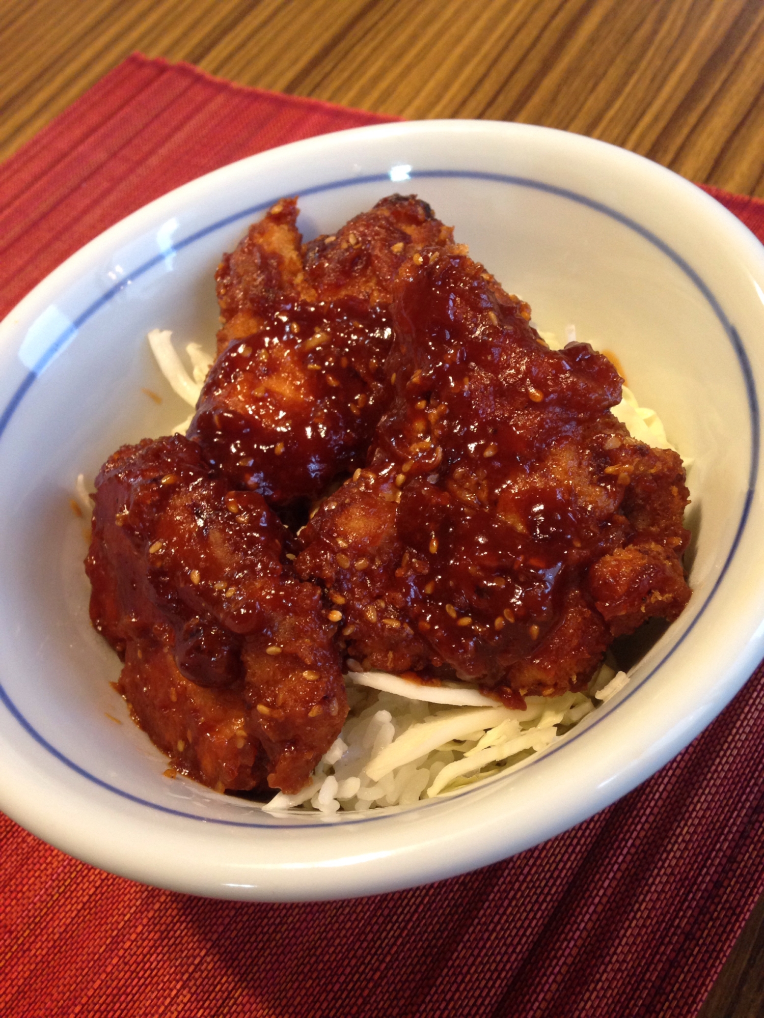 すりゴマ入りソースかつ丼