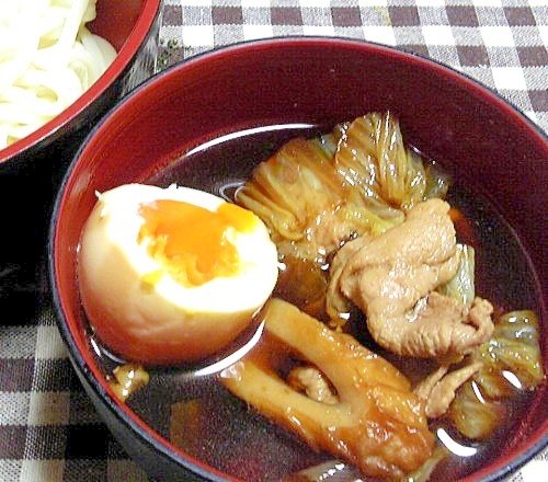 豚肉の付け汁うどん