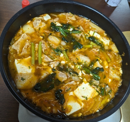 おうちで韓国料理☆うまいスンドゥブ