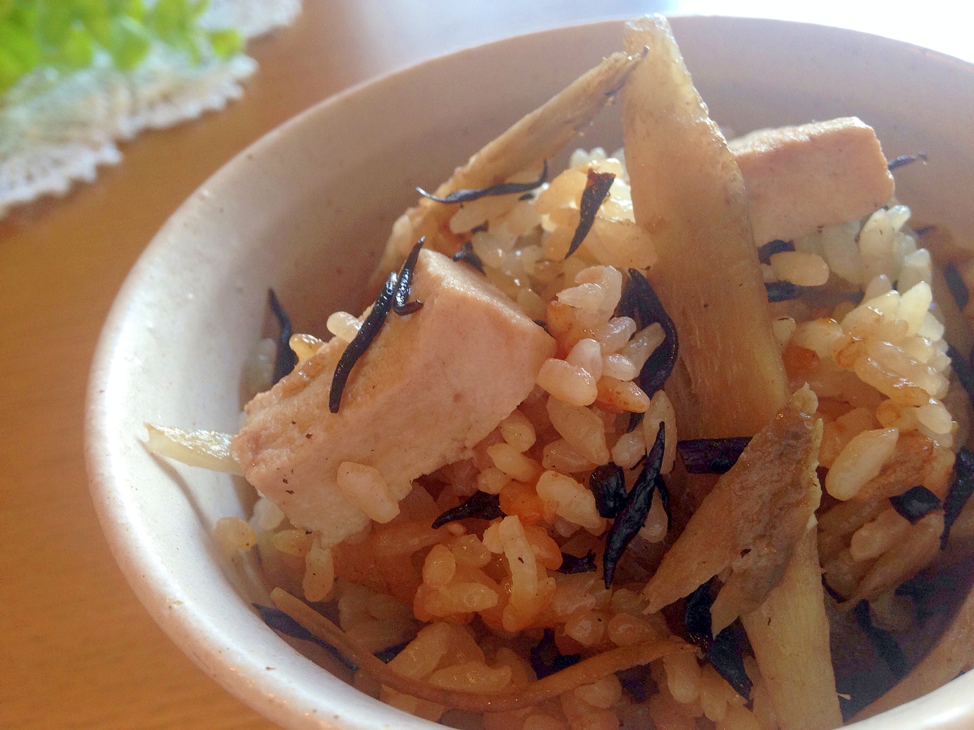 高野豆腐の炊き込みご飯