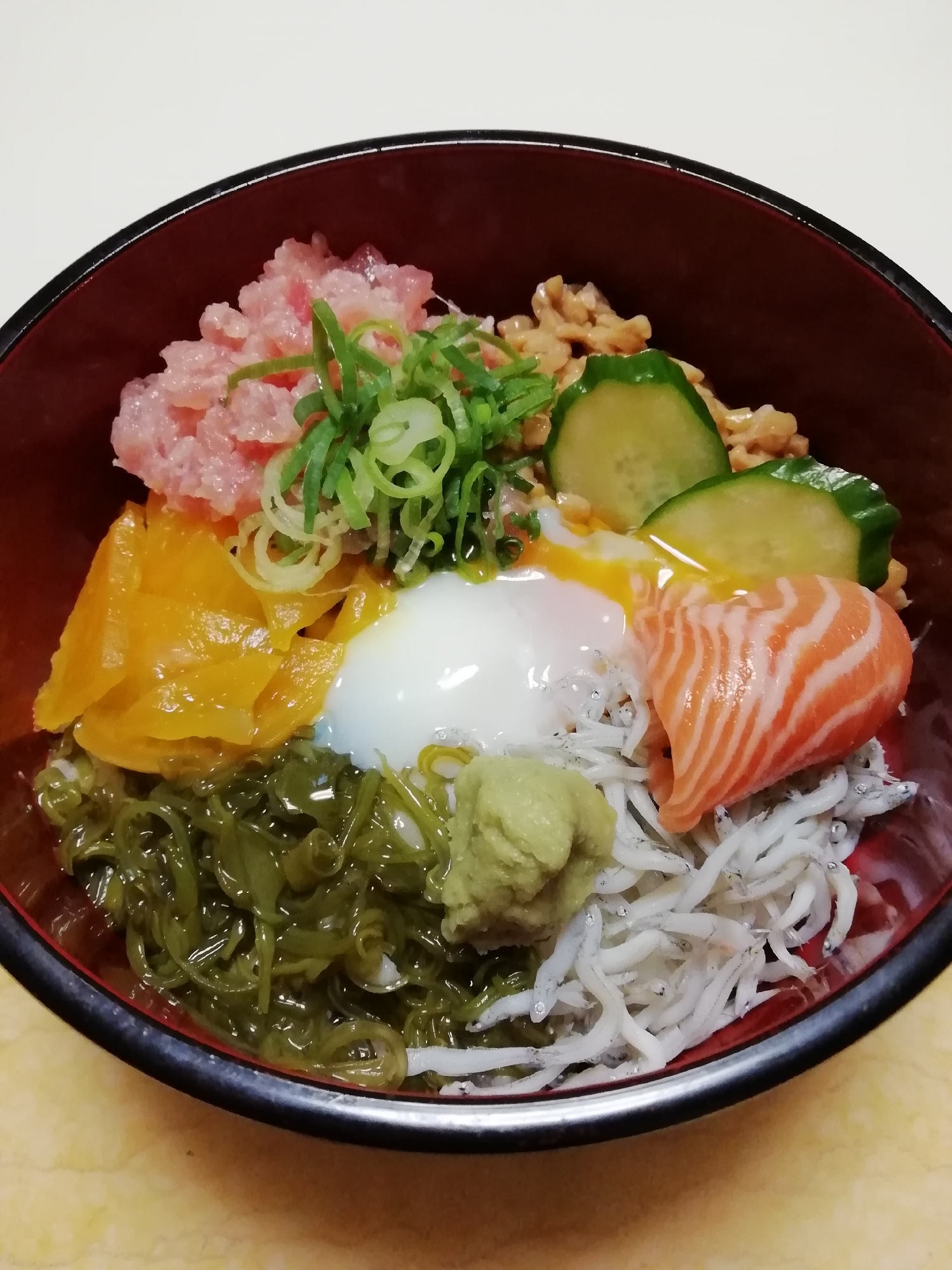 海鮮ばくだん丼 レシピ 作り方 By イク9110 楽天レシピ