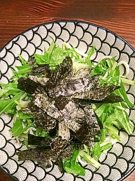 水菜としらすで 海苔サラダ レシピ 作り方 By Liarra 楽天レシピ 水菜としらすで 海苔サラダ レシピ 作り方 By Liarra 楽天レシピ