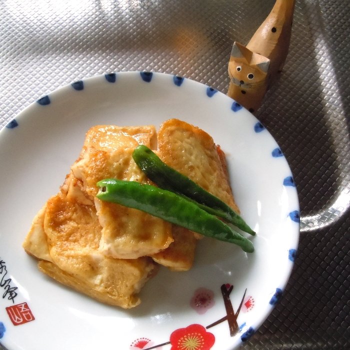 生姜香る　豆腐の和風ピカタ