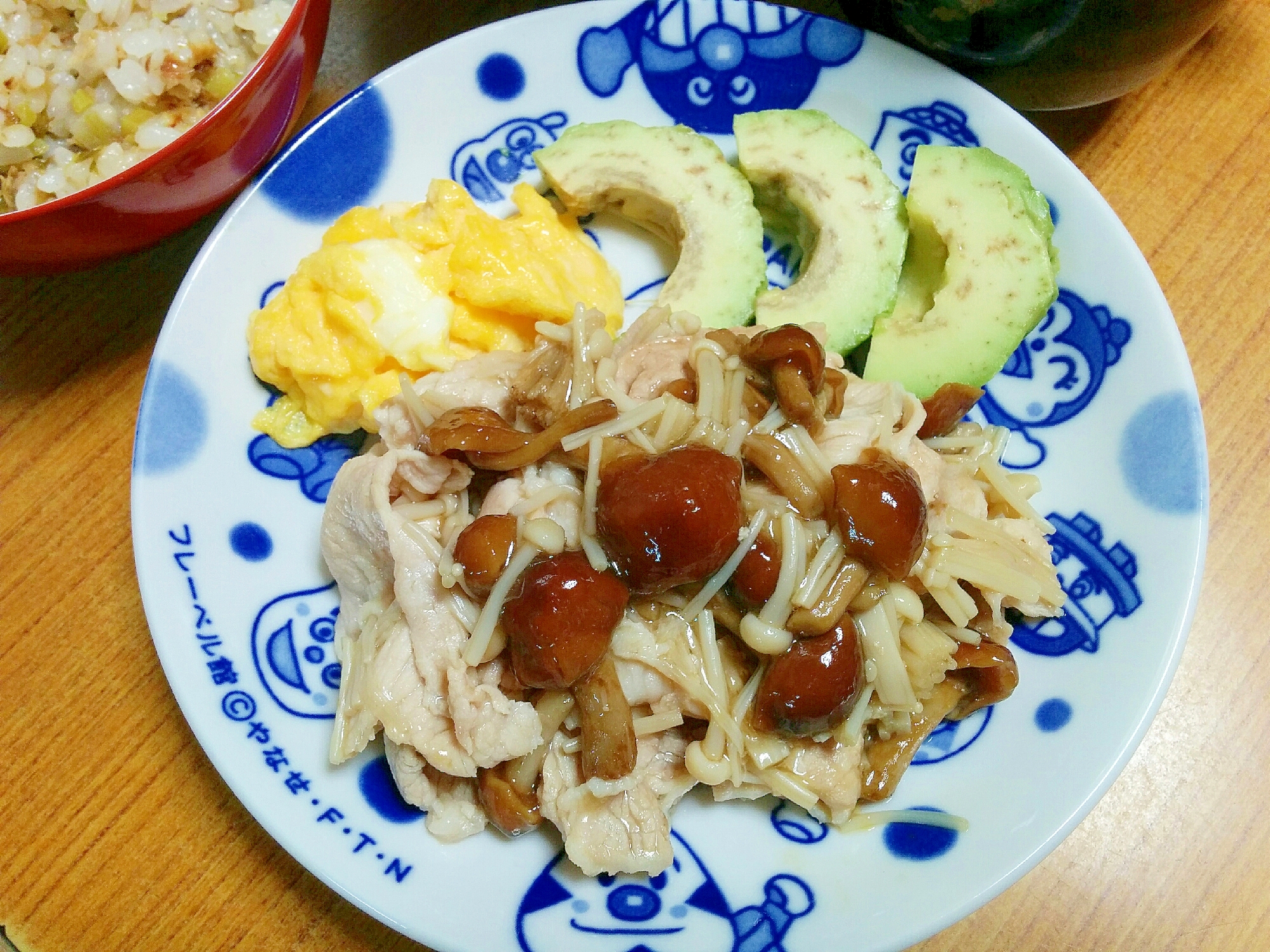 豚肉のきのこ炒め