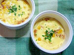 コーンスープの素で プリンのようなコーン茶碗蒸し レシピ 作り方 By きょこれ と 楽天レシピ コーンスープの素で プリンのようなコーン茶碗蒸し レシピ 作り方 By きょこれ と 楽天レシピ