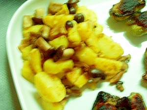 減塩☆ポテトのソテー~スナック感覚で