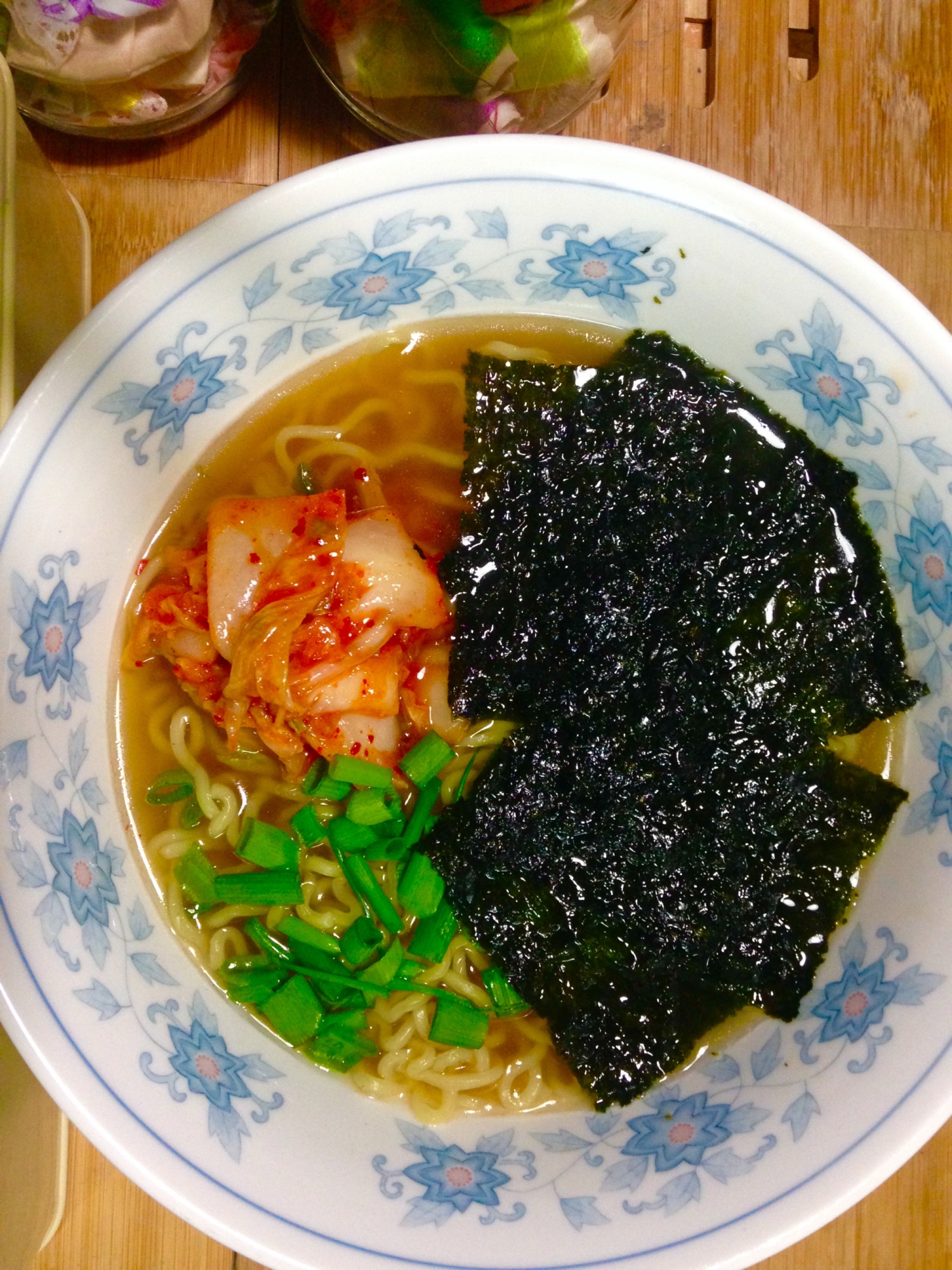 節約ランチ★韓国のりラーメン