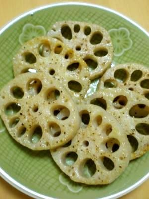 超簡単なのに美味しい！レンコンのオリーブオイル焼き レシピ・作り方