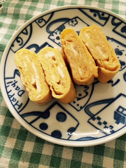 シンプル♪シンプル♪味噌で卵焼き☆