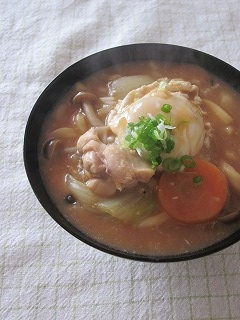 味噌煮込みうどん♪