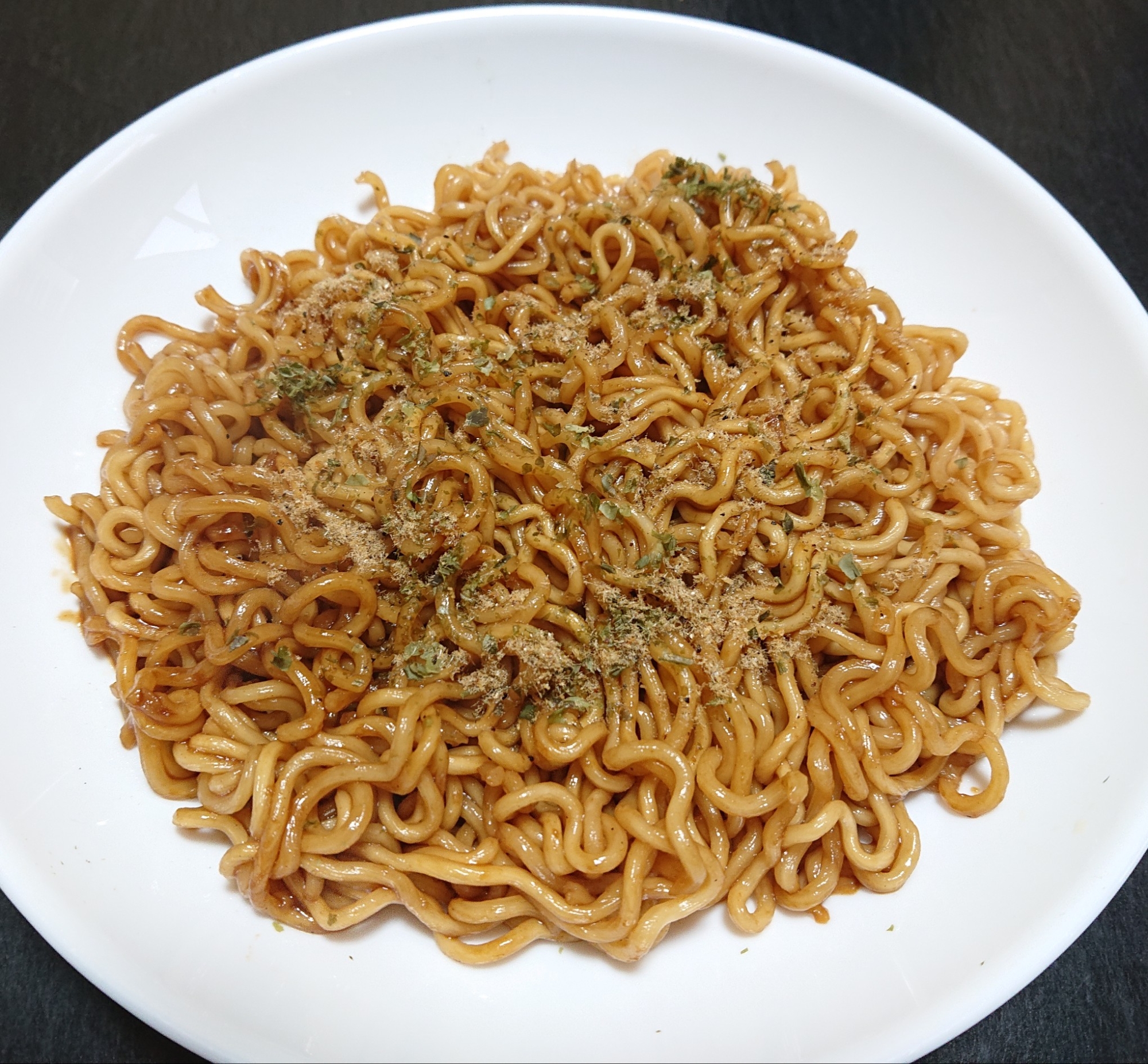 インスタントで☆ニンニク焼そば