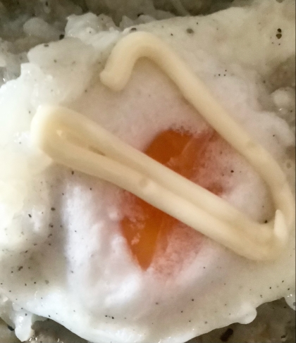 めんつゆマヨネーズ♪目玉焼き丼✧˖°