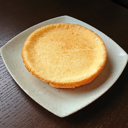 シリコン型のシフォンケーキ