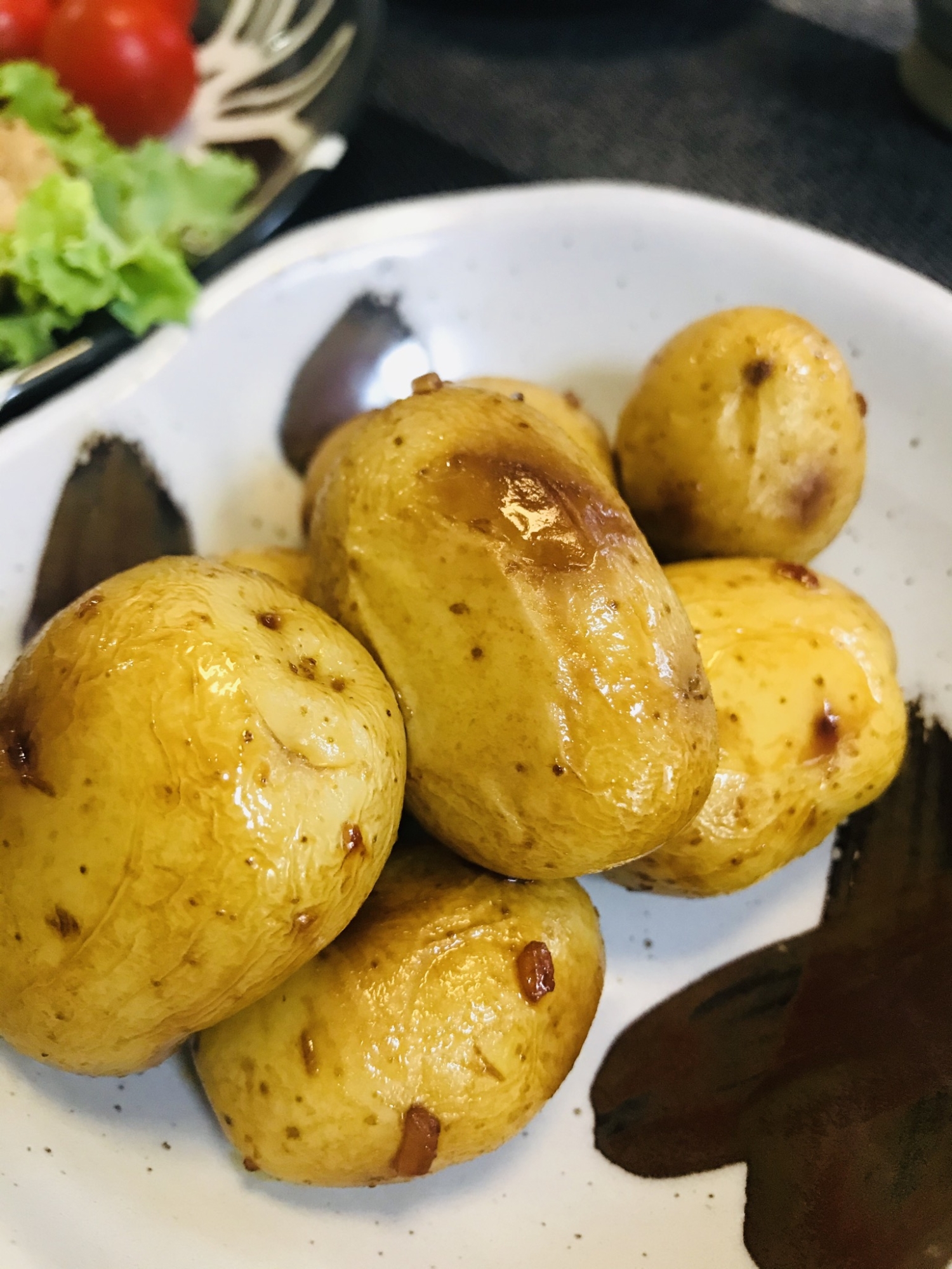 新じゃがいもの甘辛煮♡