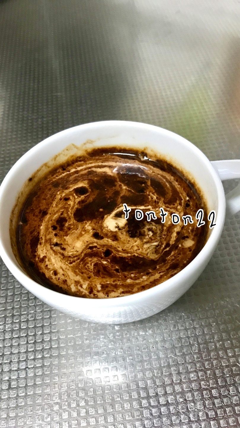 レンジでコーヒーミルク☆