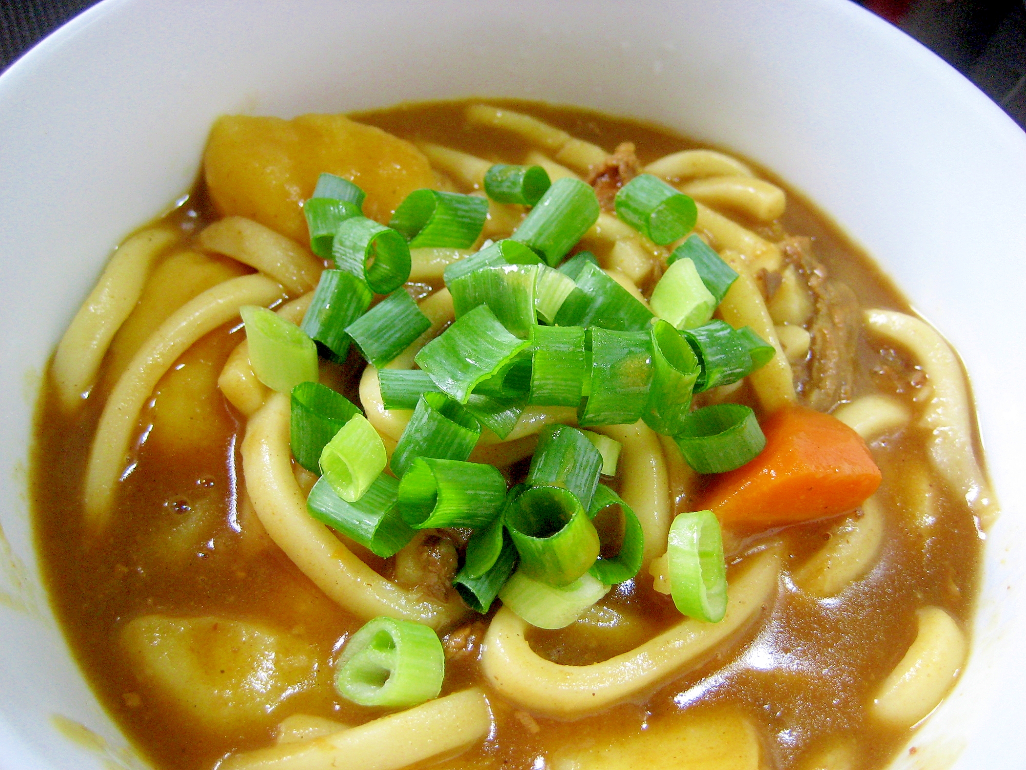 うどん カレー 残り