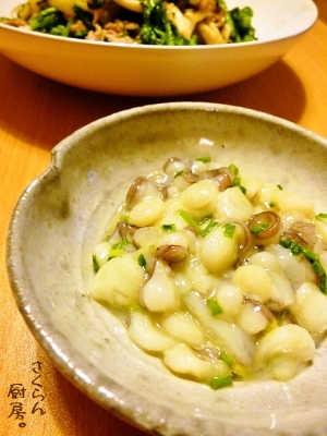 簡単手作り★生ダコでたこわさ。