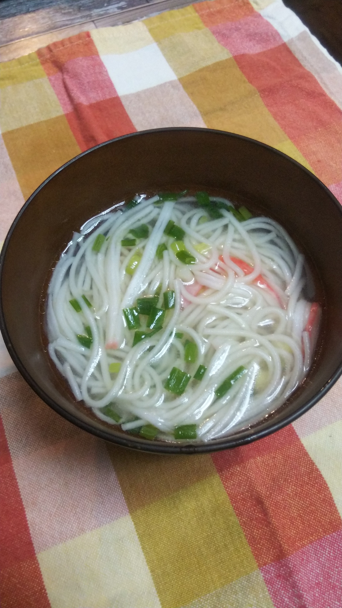 素麺アレンジ☆素麺の中華スープ