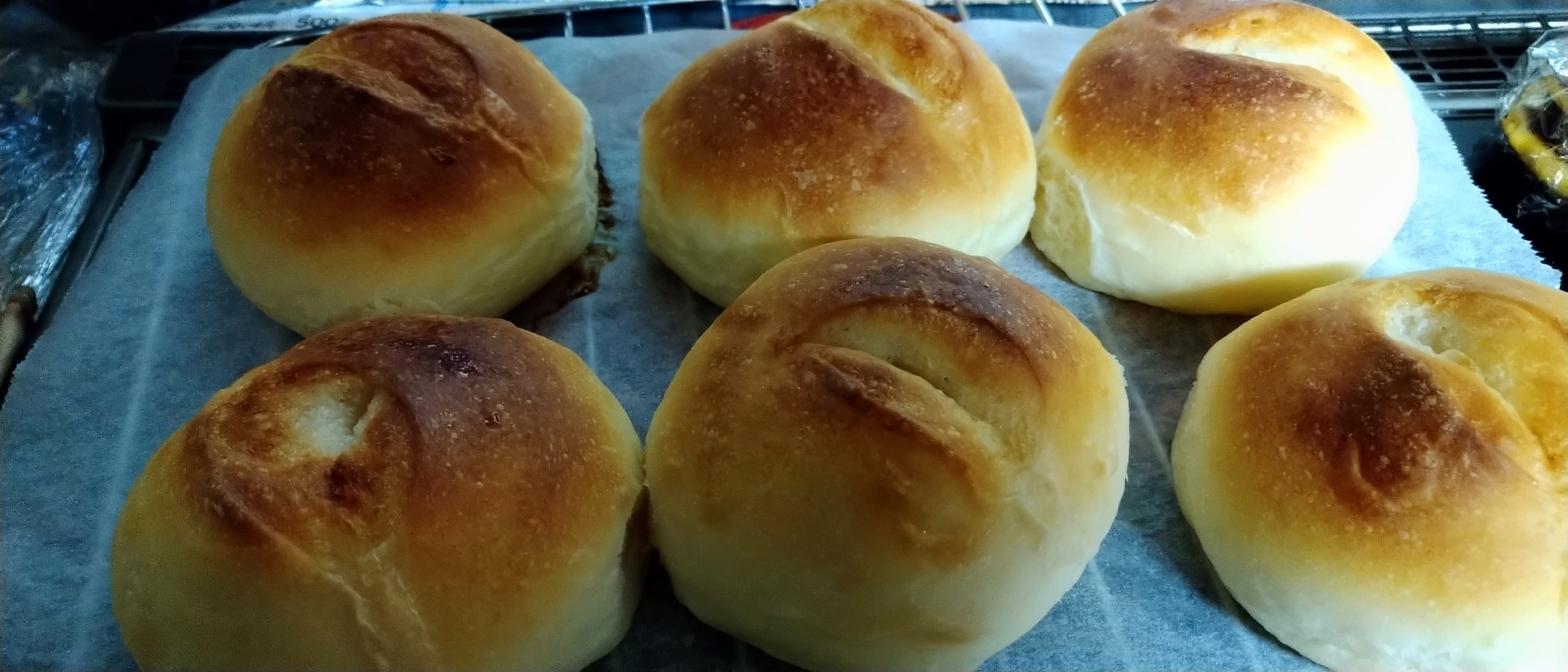 ふわふわ丸パン