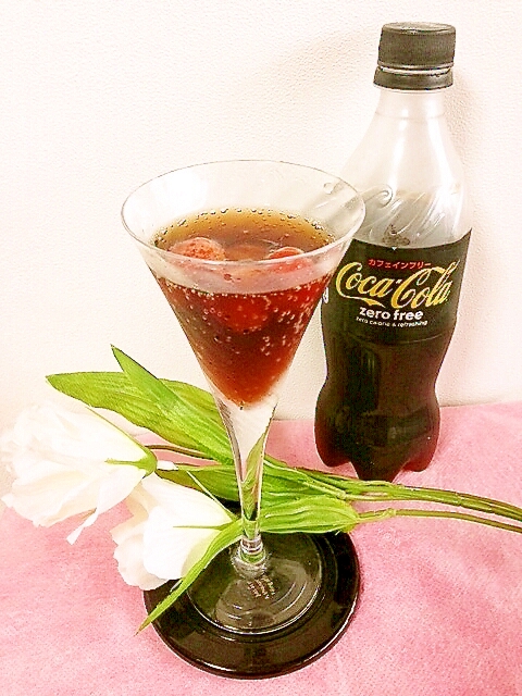 自家製チェリーのコーラカクテル レシピ 作り方 By けんじぶー0433 楽天レシピ