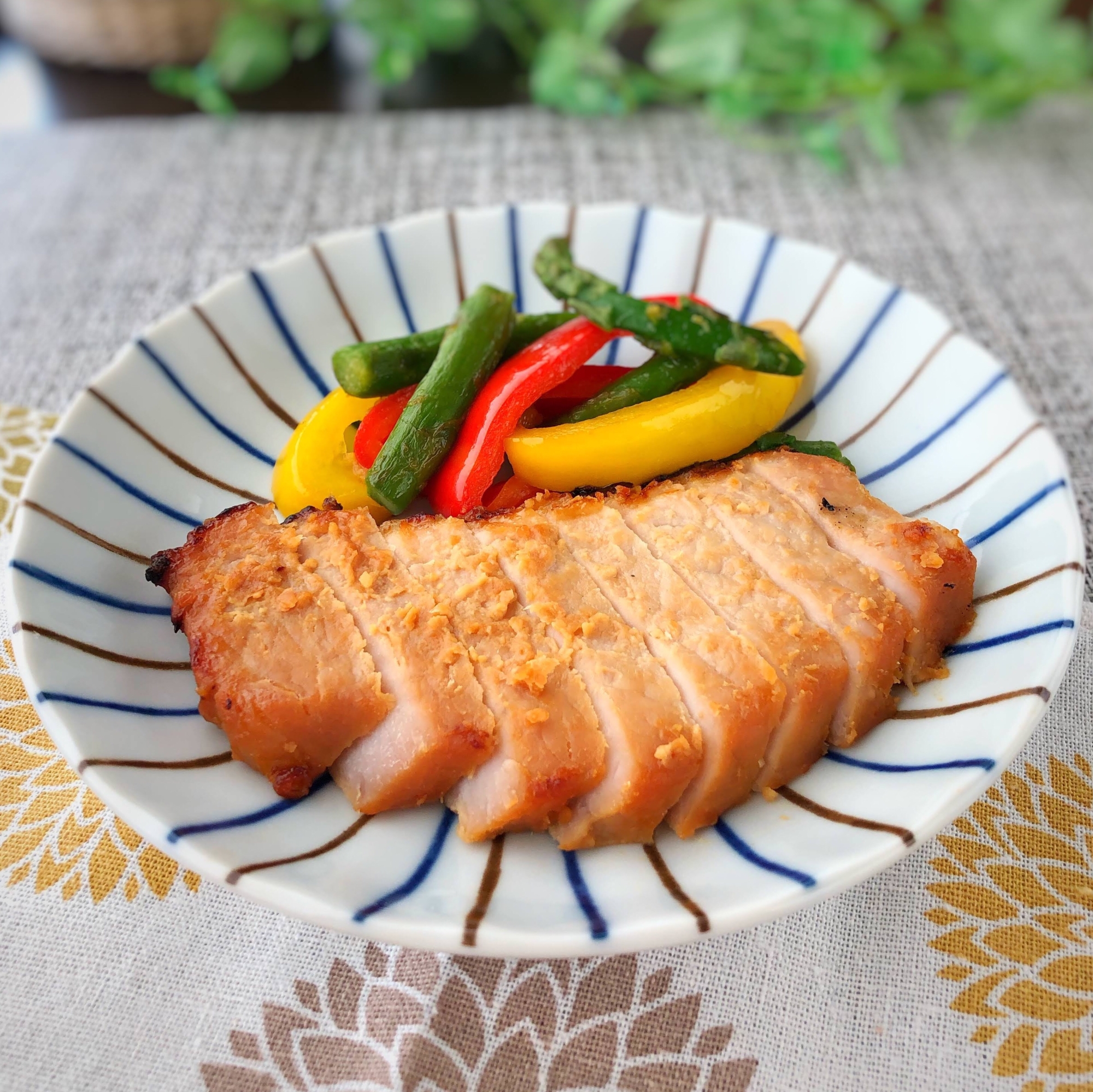 豚肉の味噌漬け焼き