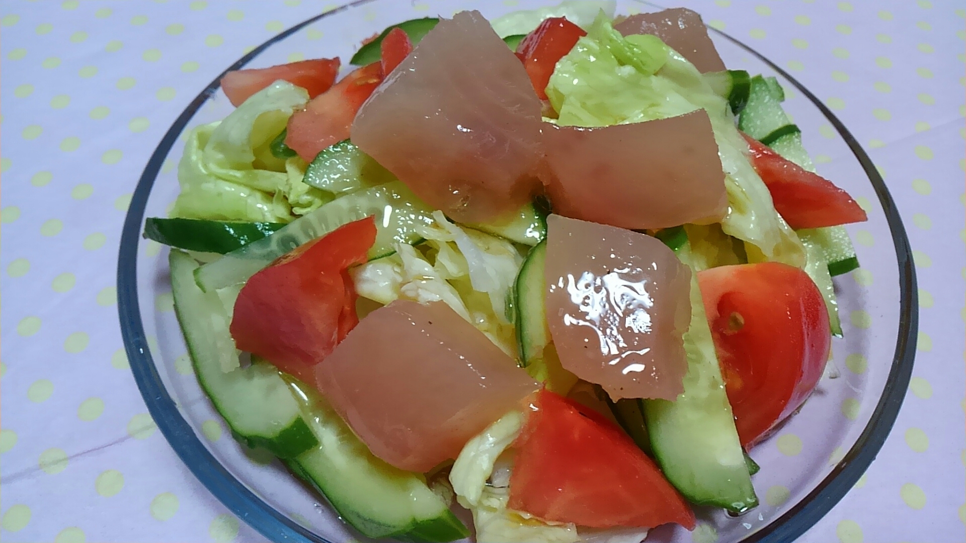 びんちょうマグロサラダ レシピ 作り方 By ミニー7015 楽天レシピ