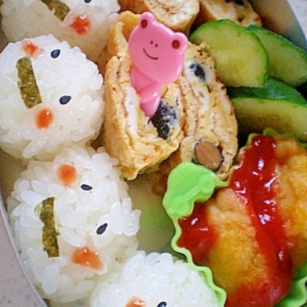 デコ弁入門 おにぎり四兄弟 レシピ 作り方 By ぺるく ろ 楽天レシピ デコ弁入門 おにぎり四兄弟 レシピ 作り方 By ぺるく ろ 楽天レシピ