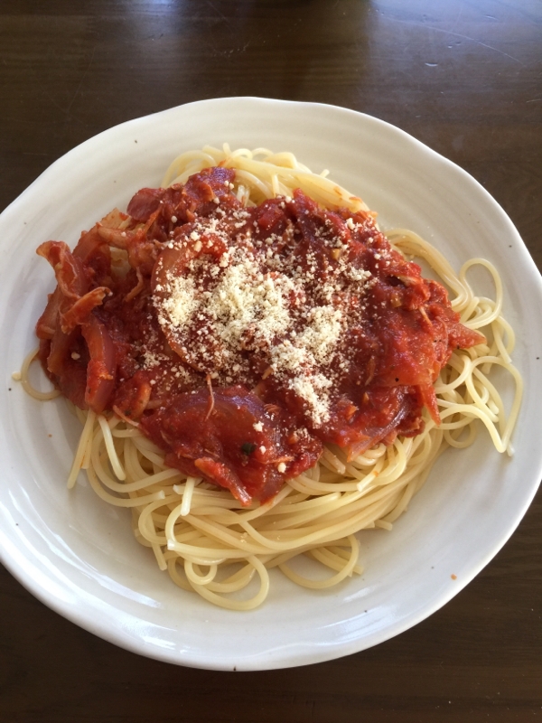 コストコロティサリーチキンでトマトパスタ レシピ 作り方 By Sin1325 楽天レシピ コストコロティサリーチキンでトマトパスタ レシピ 作り方 By Sin1325 楽天レシピ