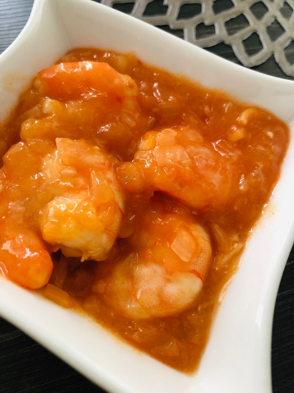 辛味を抑えたプリッとエビチリ レシピ 作り方 By Ma Ma Yu Mi 楽天レシピ