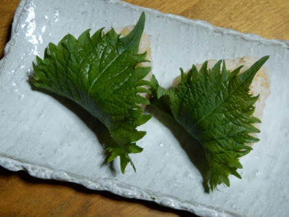 明太子と天かすのおにぎり