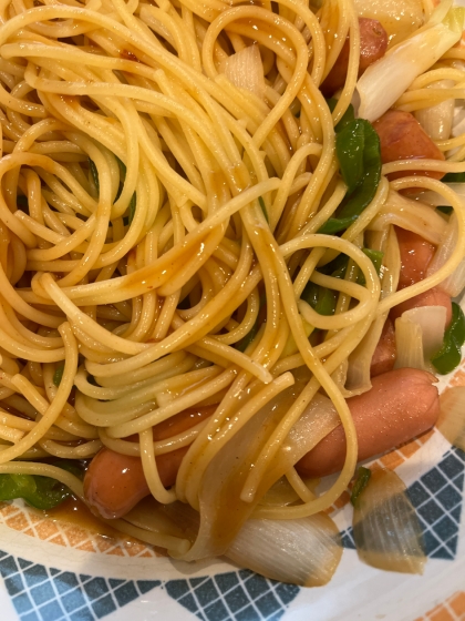 ☆★ヨコイのソースで♪オムレツ乗せあんかけスパ★☆