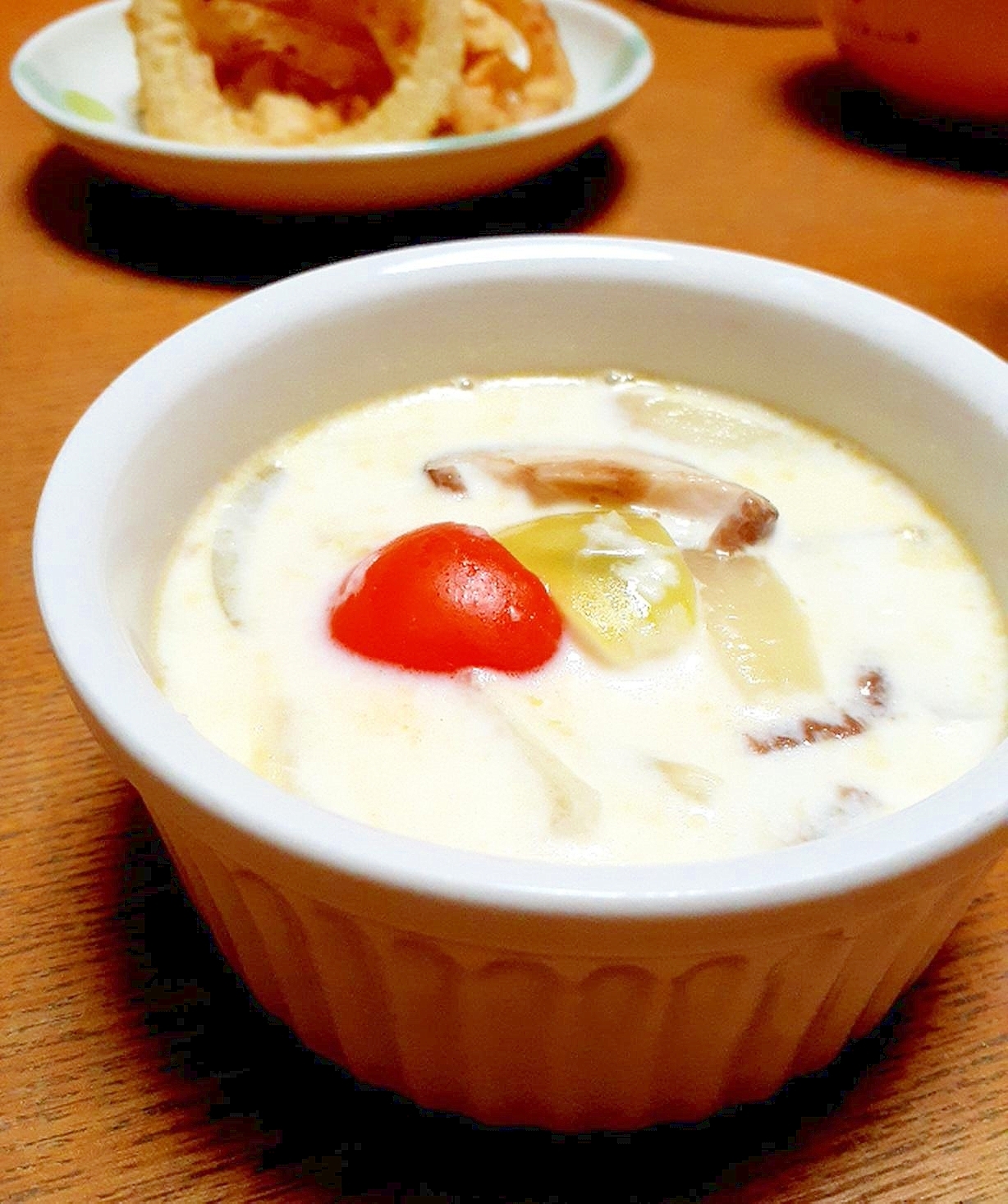 白菜だっぷり、塩麹のミルクスープ