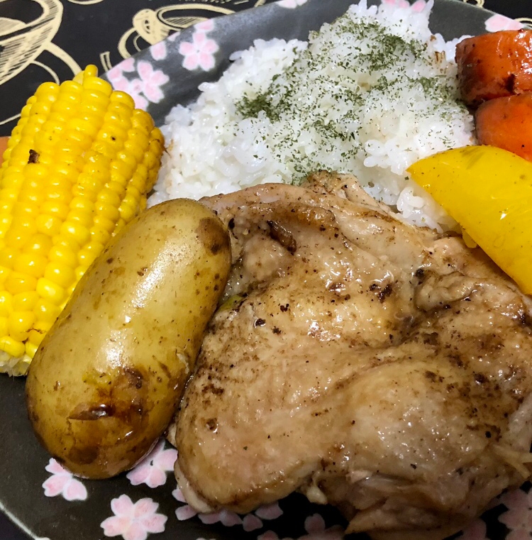 ダッチオーブンで★じゃがいもの丸ごと焼き