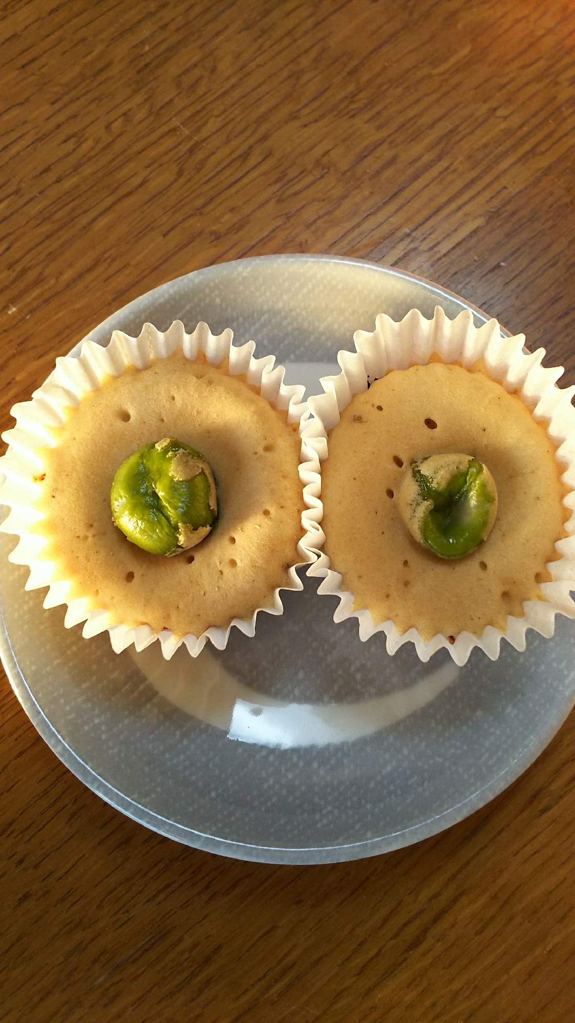 コーヒー&抹茶チョコの蒸しパン