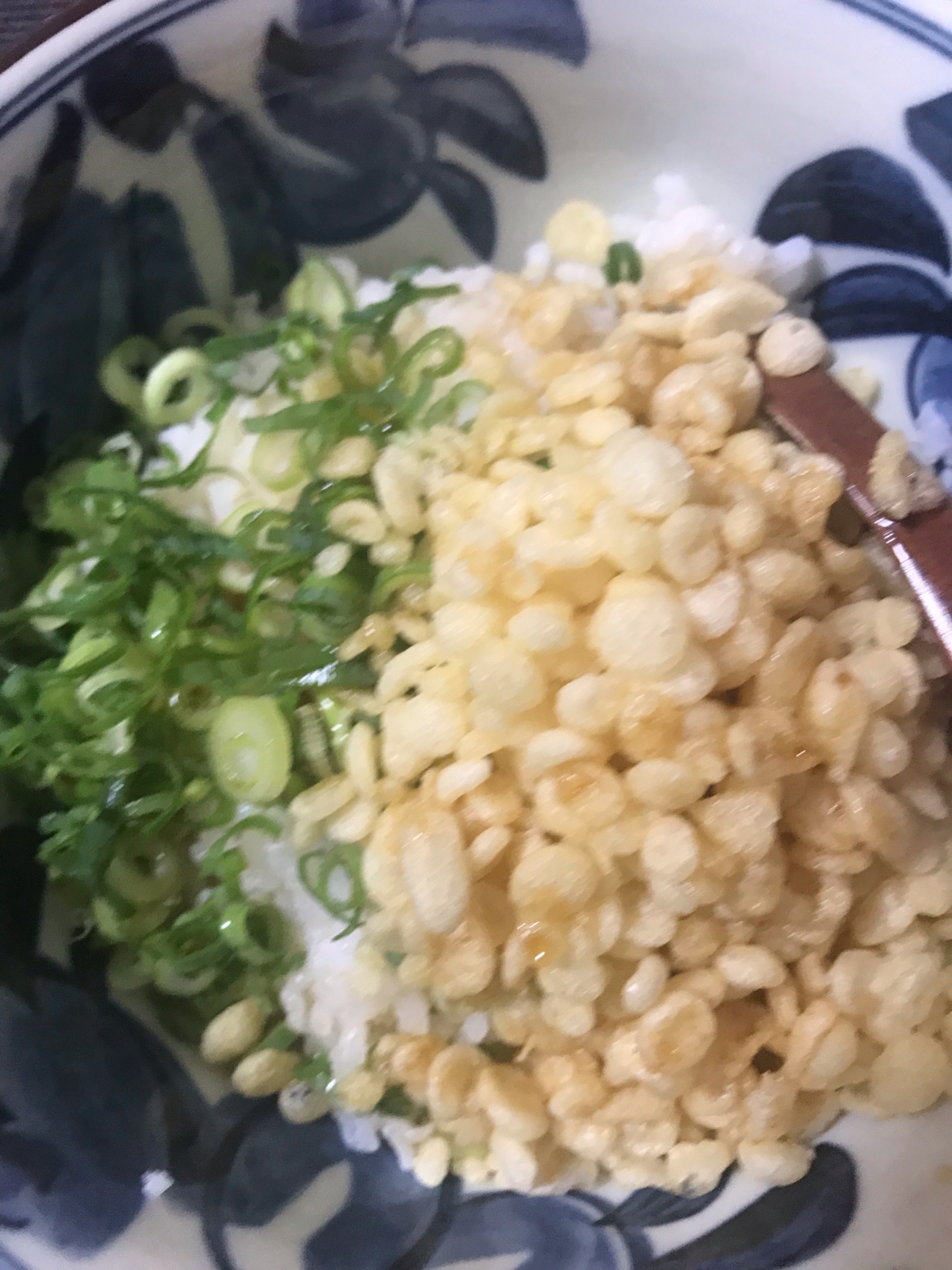 かんたん♪天かす丼