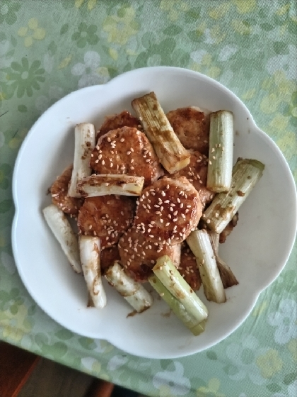 水切りなし♡豆腐でボリューム♡ふわふわ鶏つくね