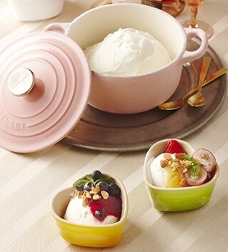 ル・クルーゼ公式] ココナッツ・アイスクリーム レシピ・作り方 by ル