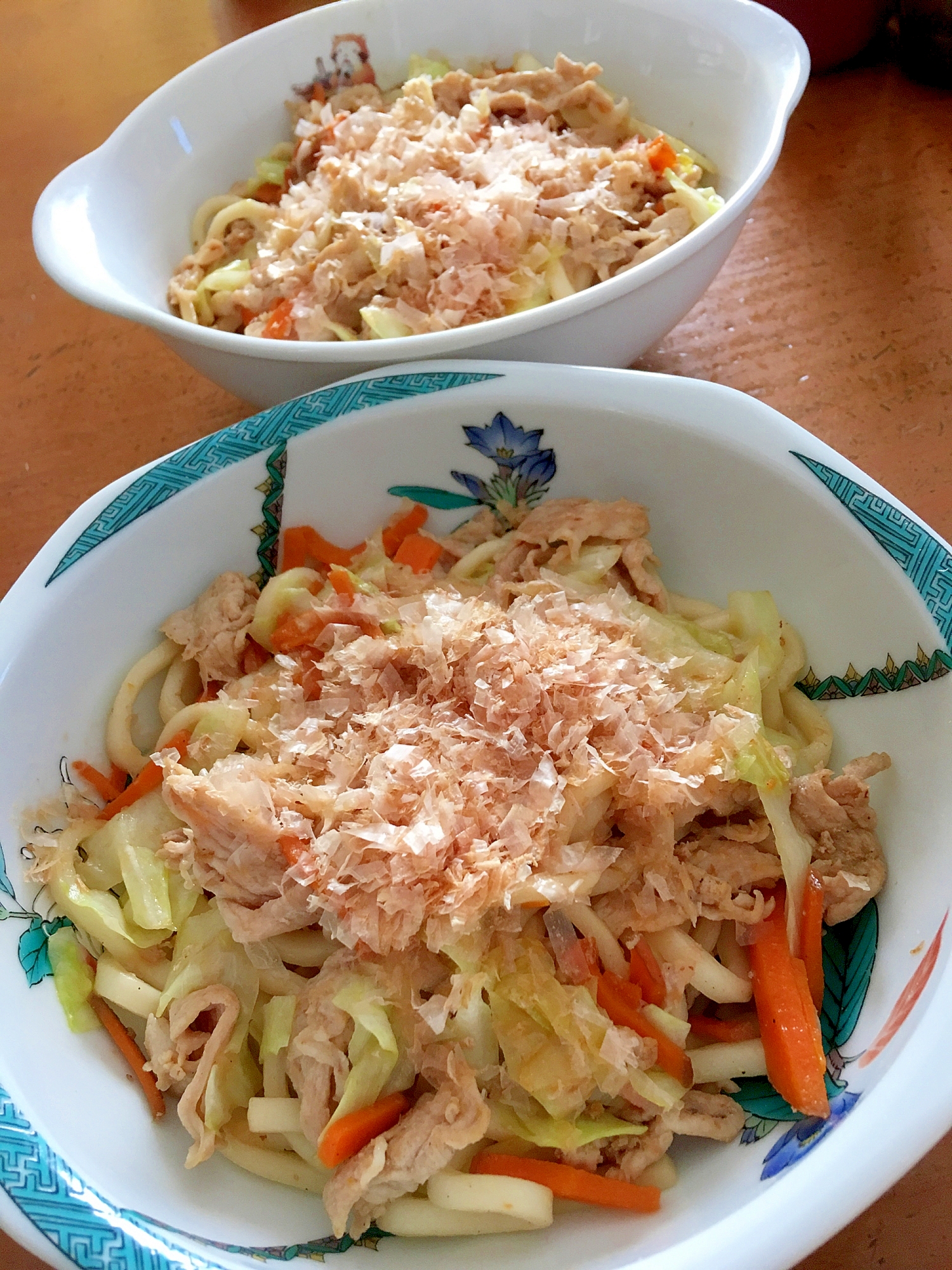 茹でうどんを使って★焼うどん