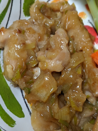 超特急メイン♡ご飯が進む♡鶏もものネギぽん照り焼き