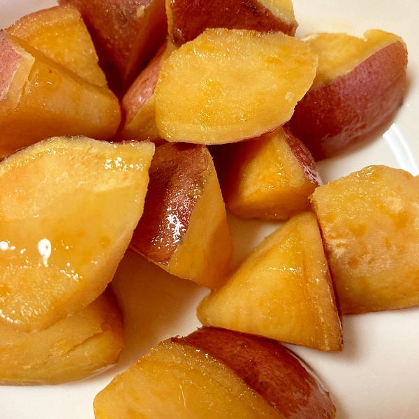 安納芋で作るバター醤油甘煮 レシピ 作り方 By 水玉模様 楽天レシピ 安納芋で作るバター醤油甘煮 レシピ 作り方 By 水玉模様 楽天レシピ