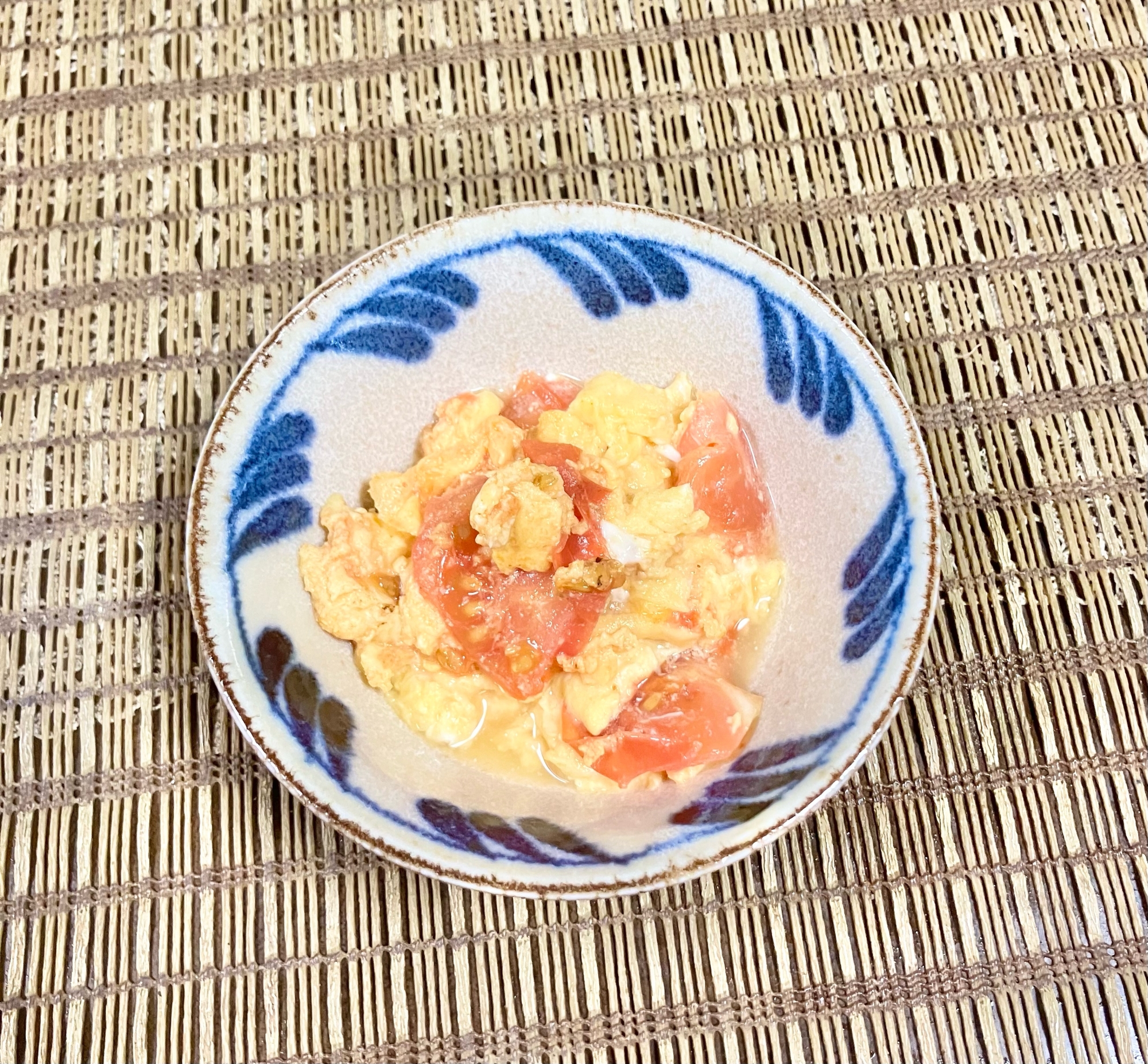 簡単☆卵とトマトの中華炒め