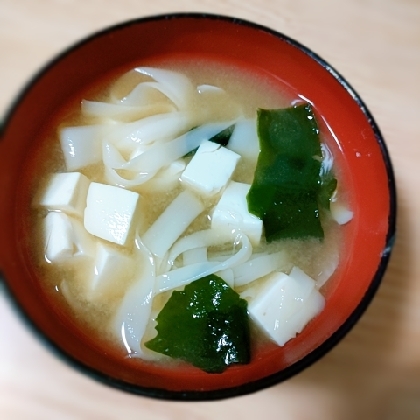 ⭐️そうめん入り⭐️豆腐とわかめのお味噌汁