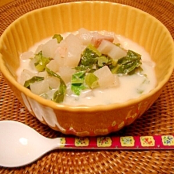 まるごと1個使い切り かぶのミルクスープ レシピ 作り方 By Willow Cabin 楽天レシピ まるごと1個使い切り かぶのミルクスープ レシピ 作り方 By Willow Cabin 楽天レシピ