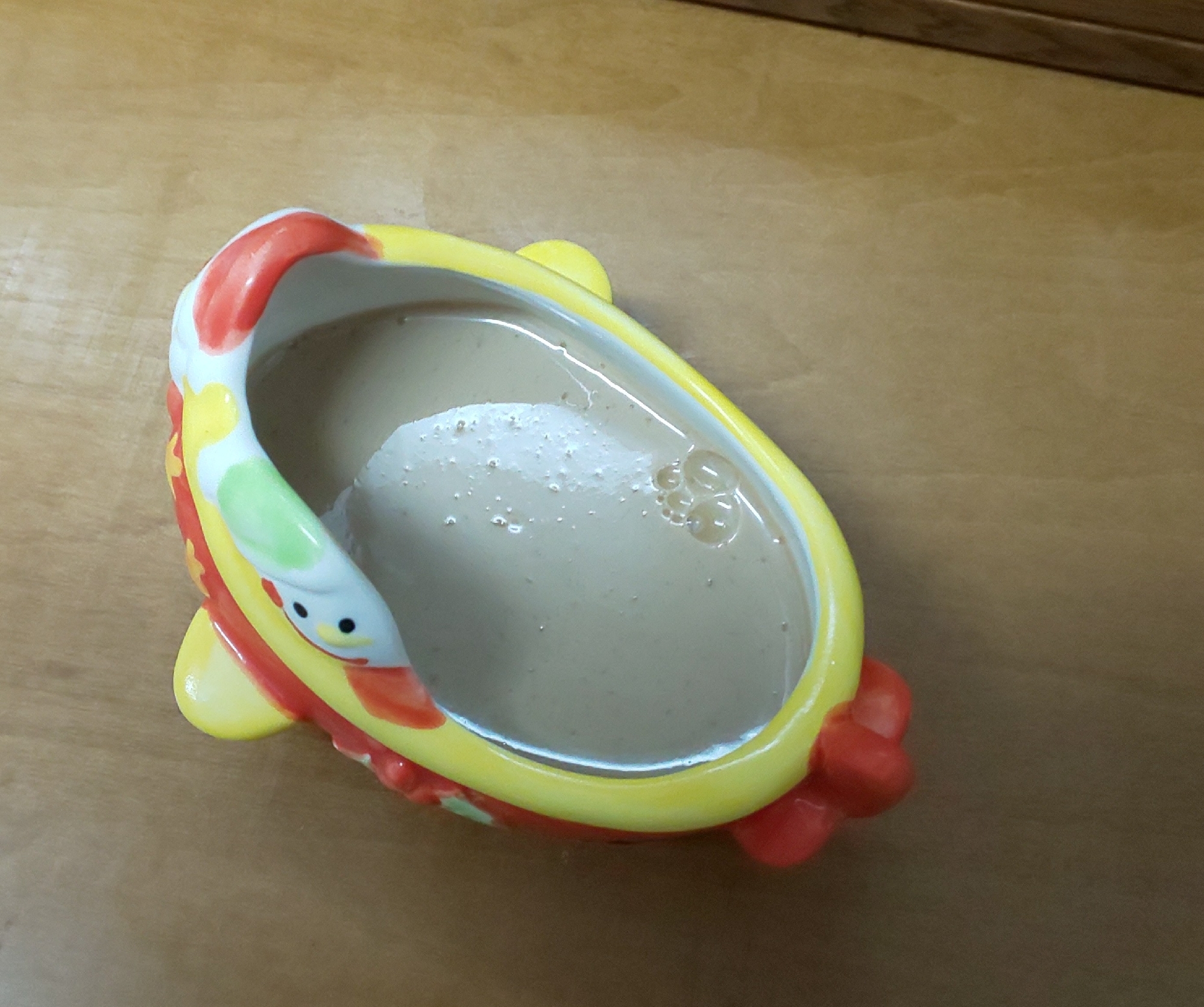 アガーで作るコーヒー牛乳プリン